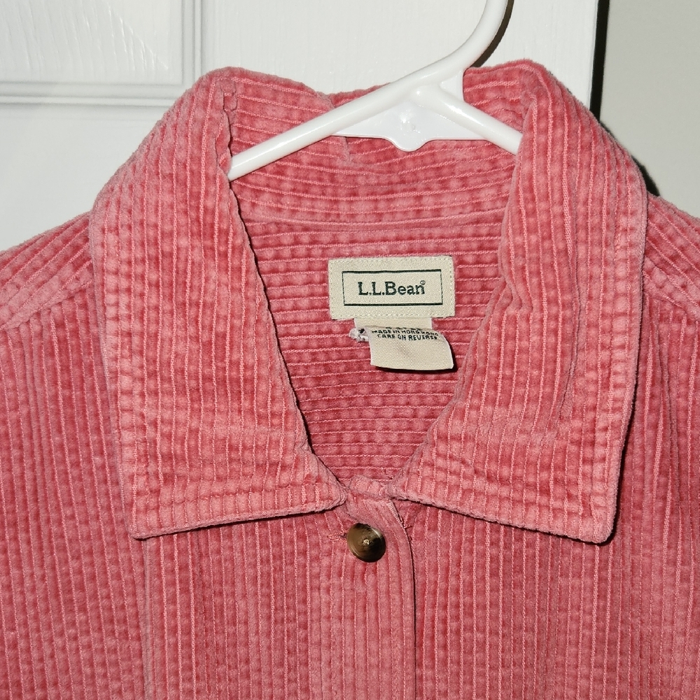 L.L. Bean Corduroy shirt jacket